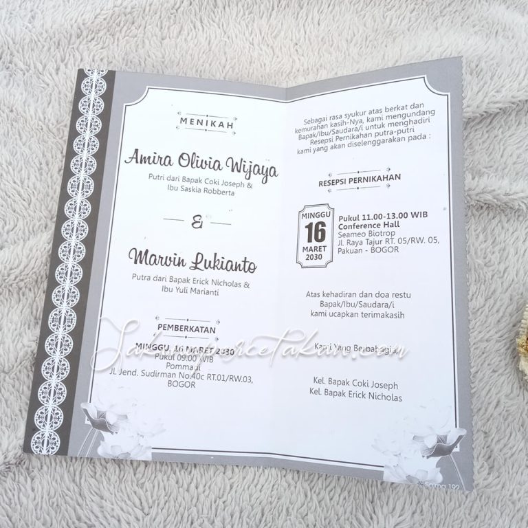 Cetak Undangan Salma 192 - Sakina Undangan