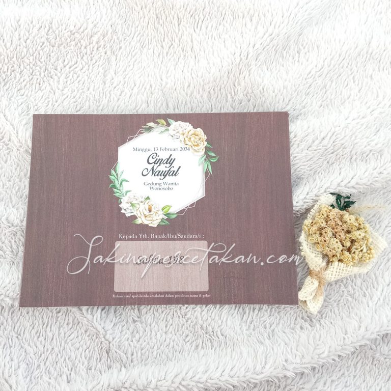 Cetak Undangan Salma 198 - Sakina Undangan