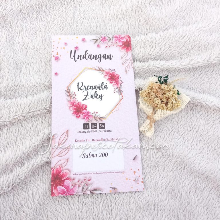 Cetak Undangan Salma 200 - Sakina Undangan