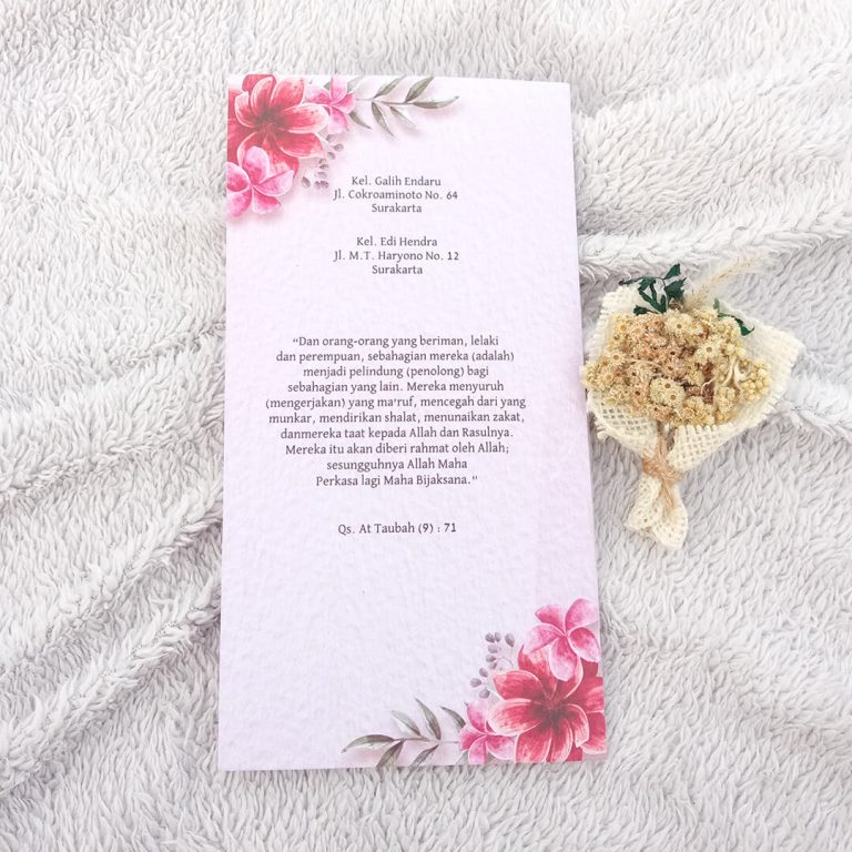 Cetak Undangan Salma 200 - Sakina Undangan
