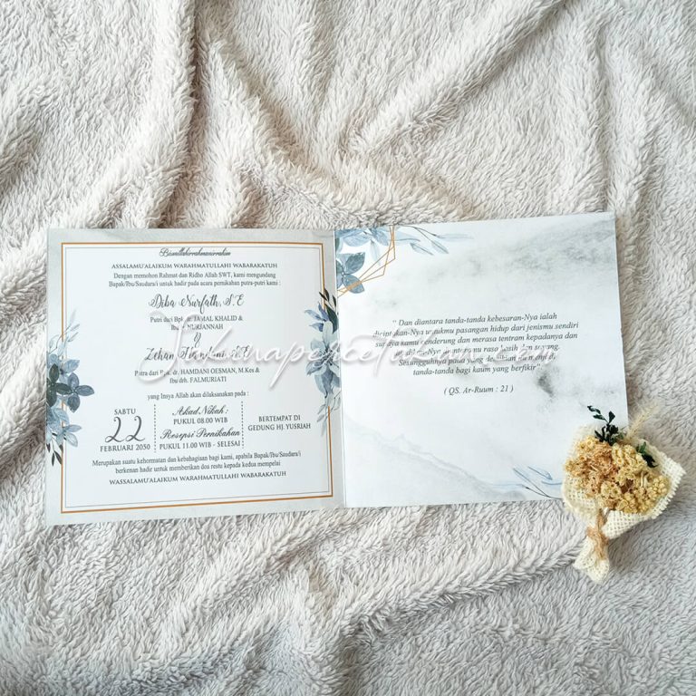 Cetak Undangan Griya SCA 004 - Sakina Undangan