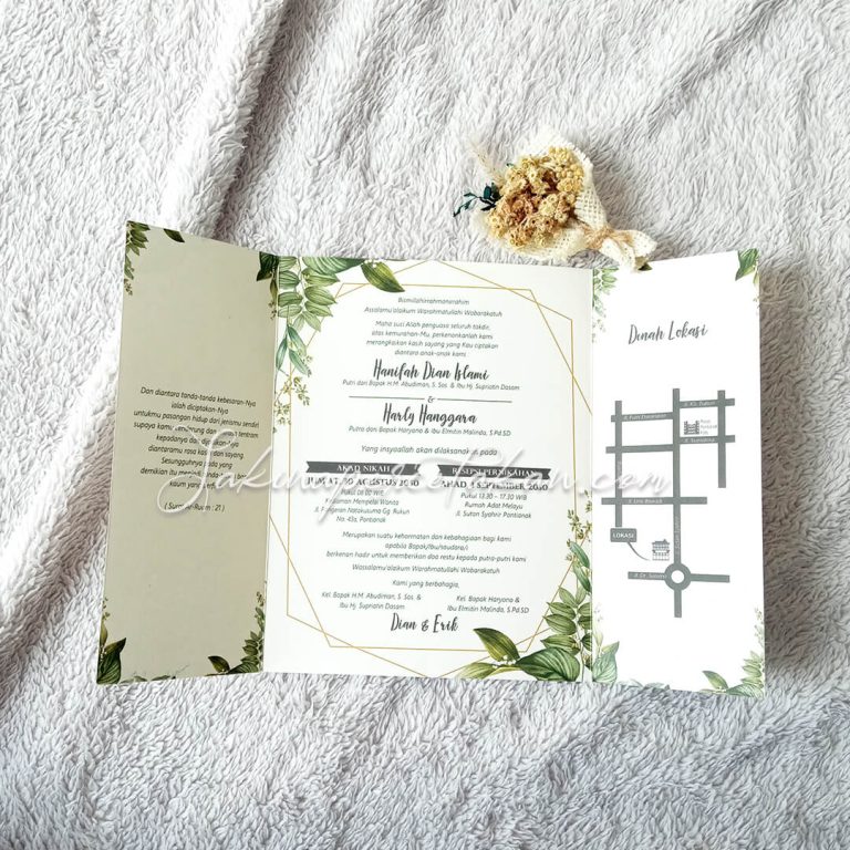 Cetak Undangan Griya SCB 002 - Sakina Undangan