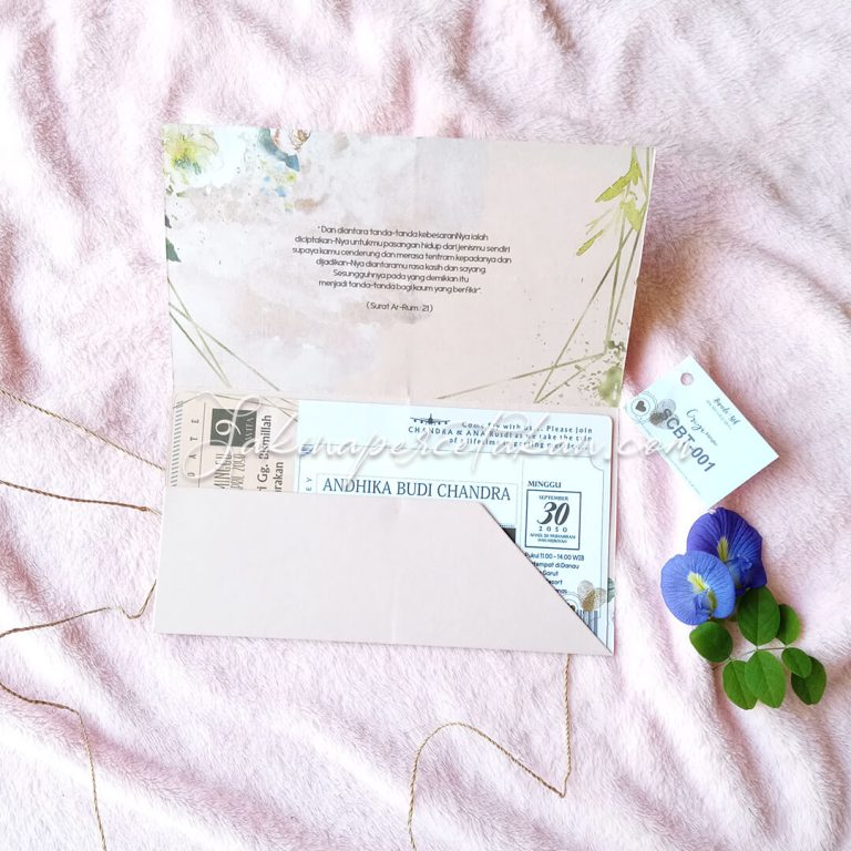 Cetak Undangan Griya SCBT 001 - Sakina Undangan