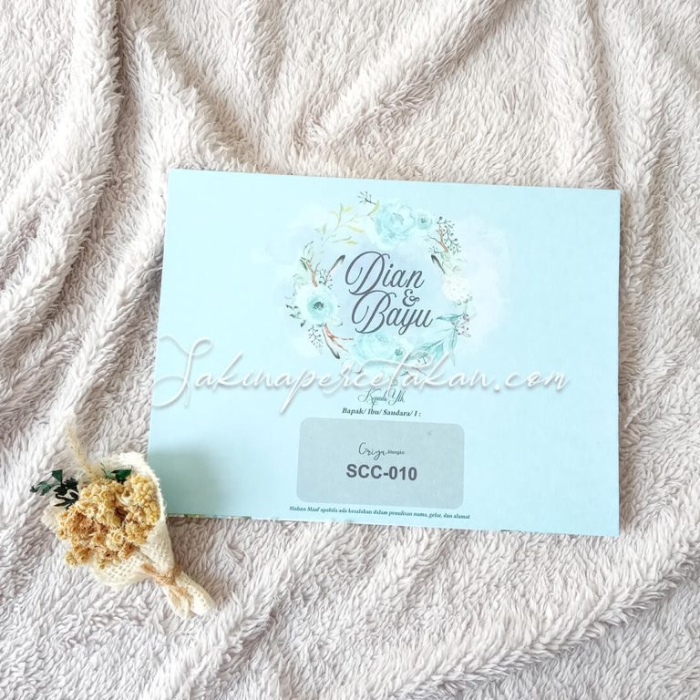 Cetak Undangan Griya SCC 010 - Sakina Undangan