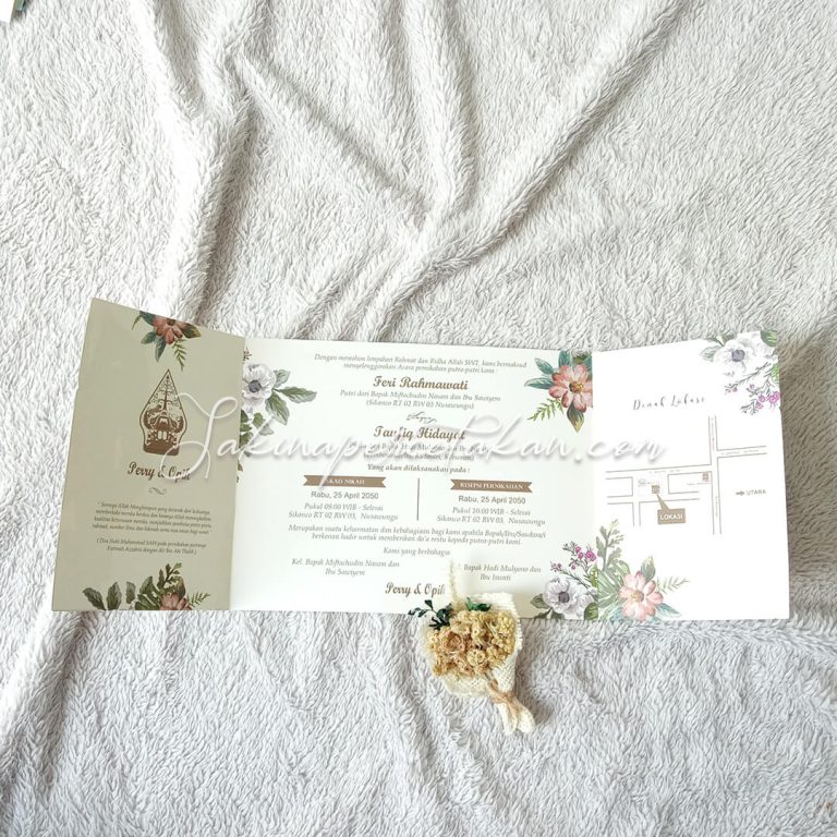 Cetak Undangan Griya SCC 011 - Sakina Undangan
