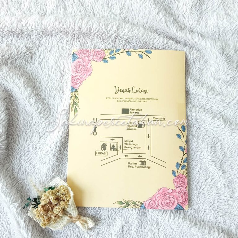 Cetak Undangan Griya SCC 013 - Sakina Undangan