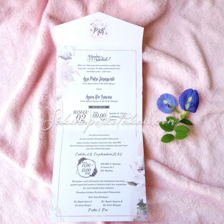 Cetak Undangan Griya SCD 002 - Sakina Undangan