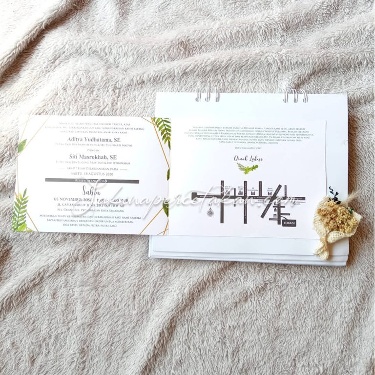 Cetak Undangan Griya SCC 003 - Sakina Undangan