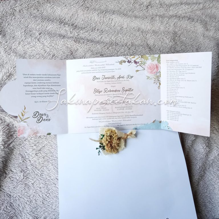 Cetak Undangan Griya SCE 001 - Sakina Undangan