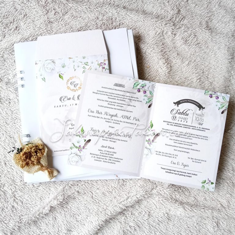 Cetak Undangan Griya SCPL 002 - Sakina Undangan