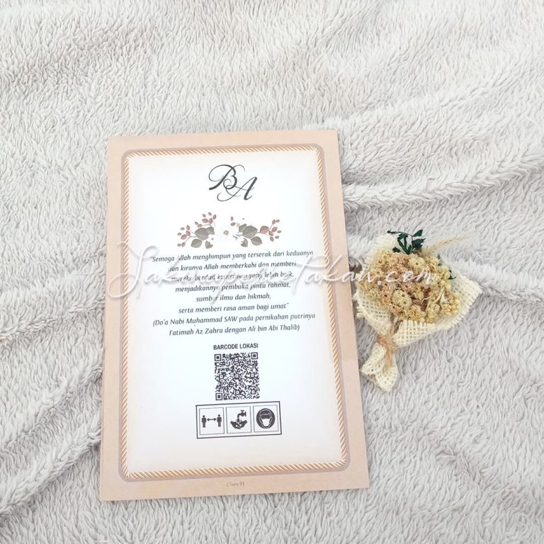 Cetak Undangan Cinta 01 - Sakina Undangan