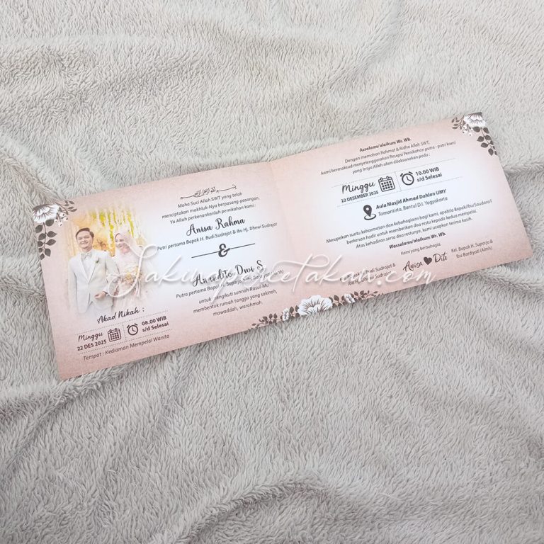 Cetak Undangan Cinta 03 - Sakina Undangan