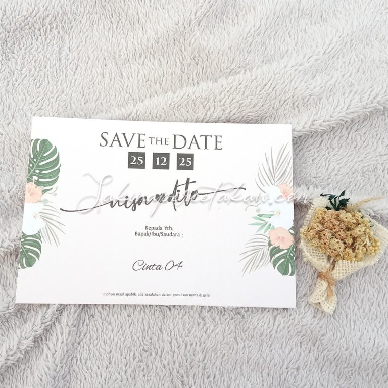 Cetak Undangan Cinta 04 - Sakina Undangan