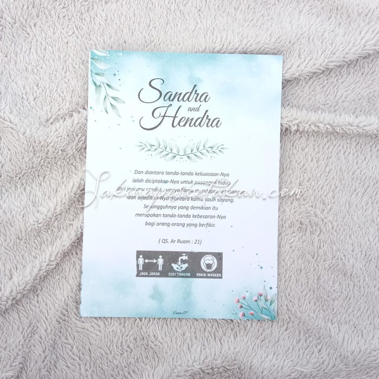 Cetak Undangan Cinta 08 - Sakina Undangan