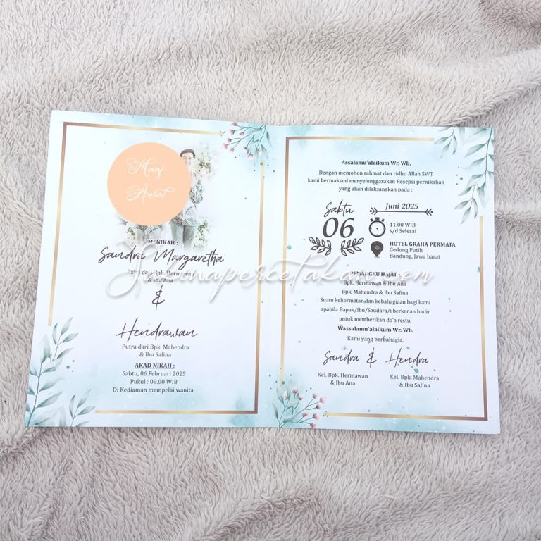 Cetak Undangan Cinta 08 - Sakina Undangan