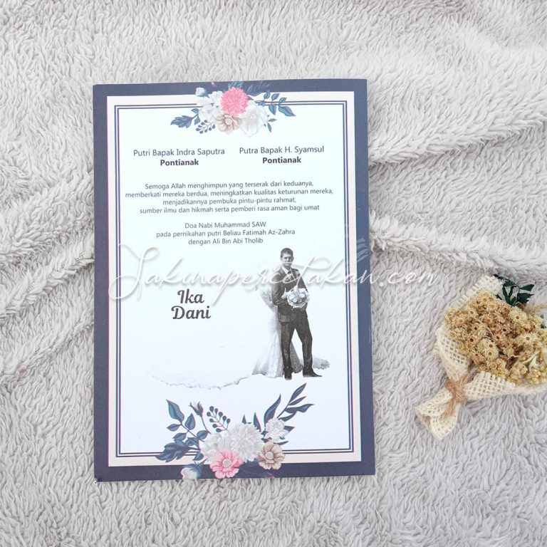 Cetak Undangan Cantik 63 - Sakina Undangan