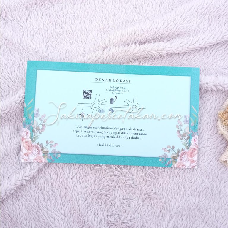 Cetak Undangan Cantik 67 - Sakina Undangan