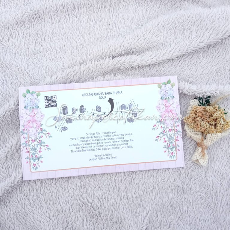 Cetak Undangan Cantik 68 - Sakina Undangan