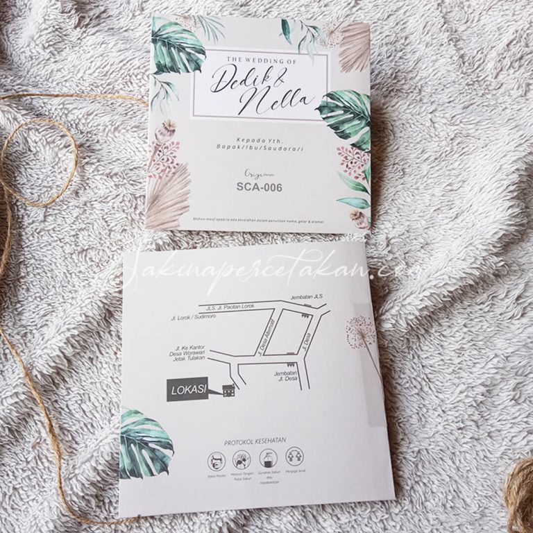 Cetak Undangan Griya SCA 006 - Sakina Undangan