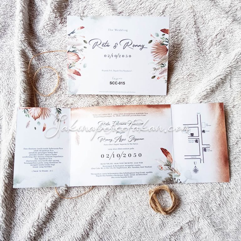 Cetak Undangan Griya SCC 015 - Sakina Undangan