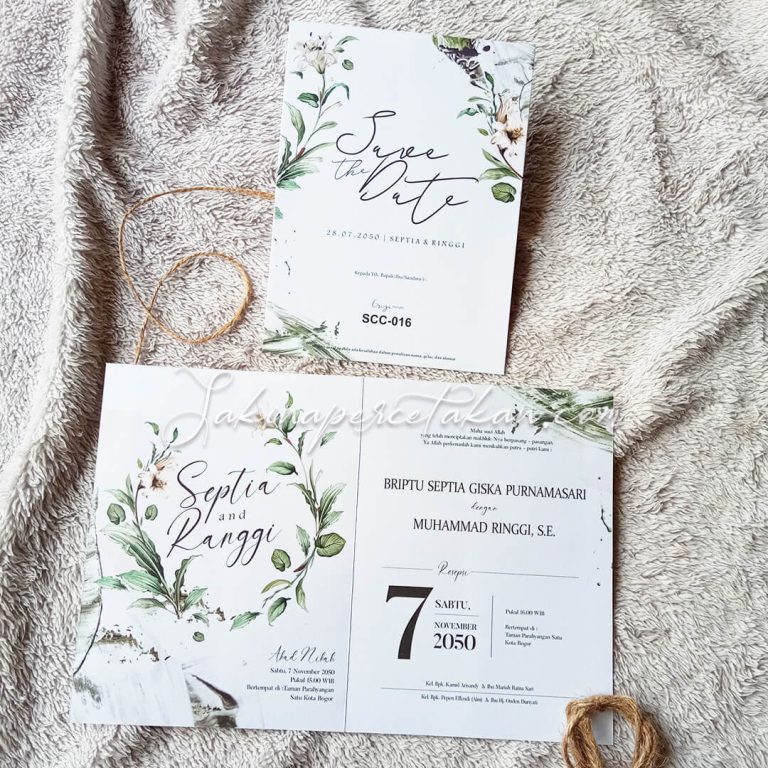 Cetak Undangan Griya SCC 016 - Sakina Undangan