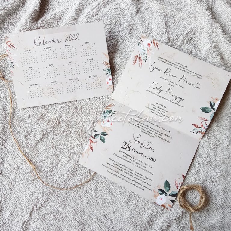 Cetak Undangan Griya SCC 019 - Sakina Undangan