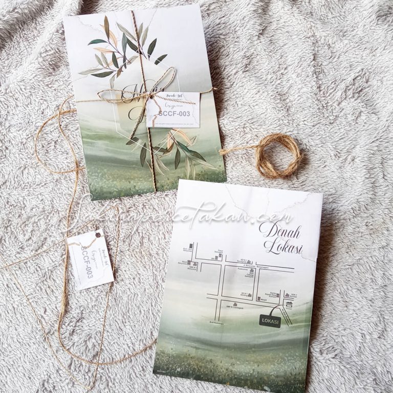 Cetak Undangan Griya SCCF 003 - Sakina Undangan