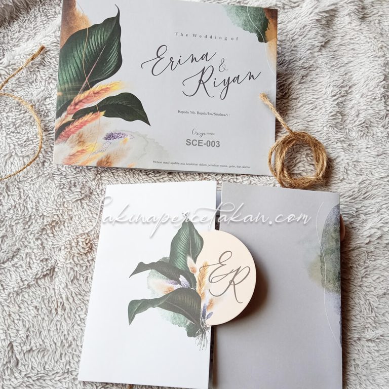 Cetak Undangan Griya SCE 003 - Sakina Undangan