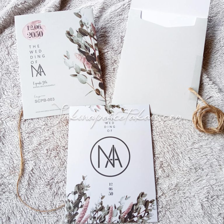 Cetak Undangan Griya SCPB 003 - Sakina Undangan