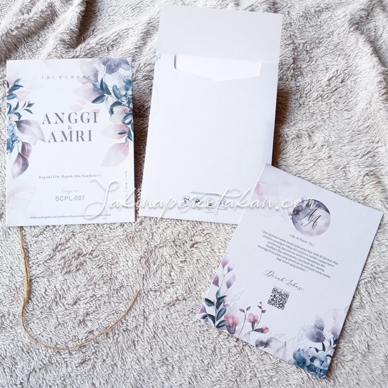 Cetak Undangan Griya SCPL 007 - Sakina Undangan