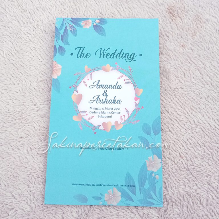 Cetak Undangan HC 168 - Sakina Undangan