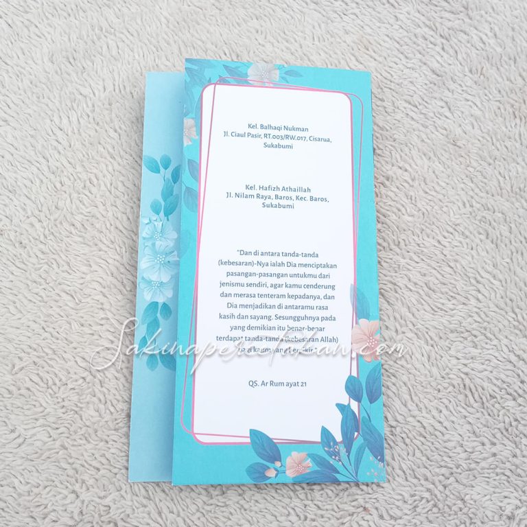 Cetak Undangan HC 168 - Sakina Undangan