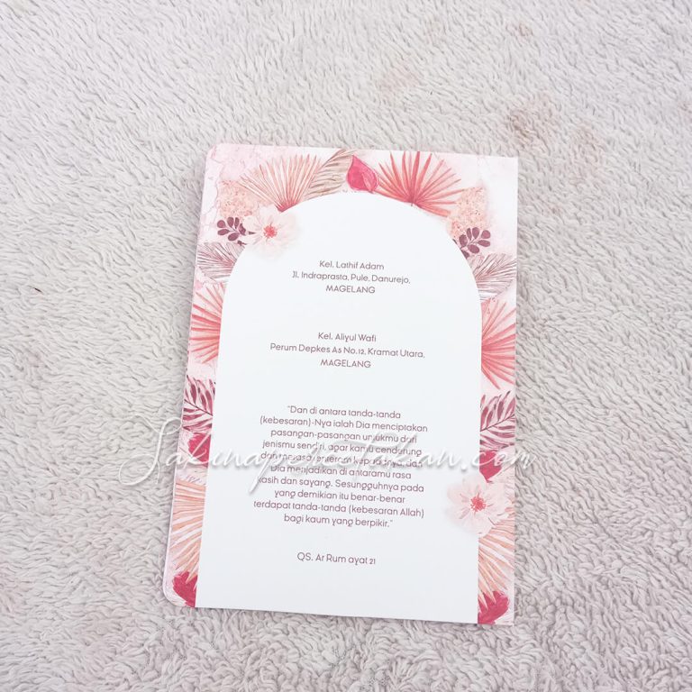 Cetak Undangan HC 171 - Sakina Undangan