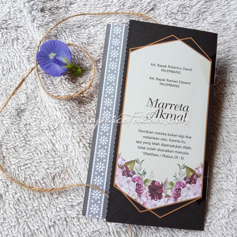 Cetak Undangan Rizki 23 - Sakina Undangan