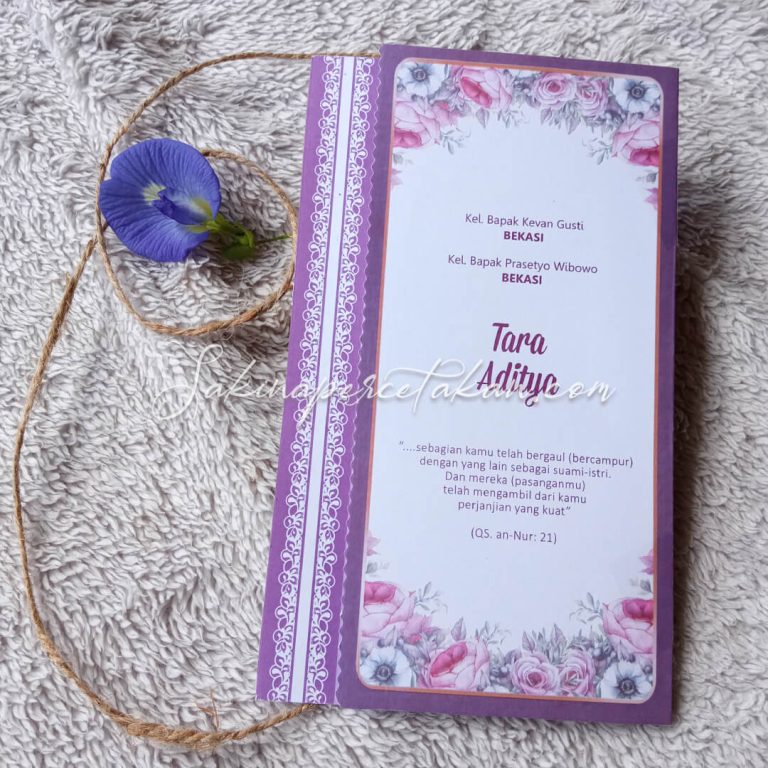 Cetak Undangan Rizki 24 - Sakina Undangan