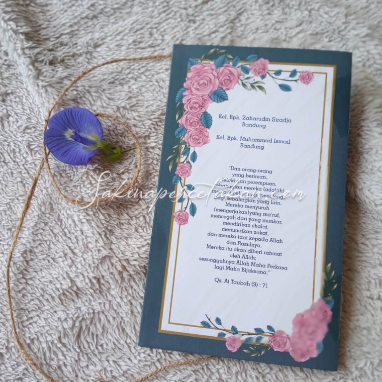 Cetak Undangan Rizki 26 - Sakina Undangan