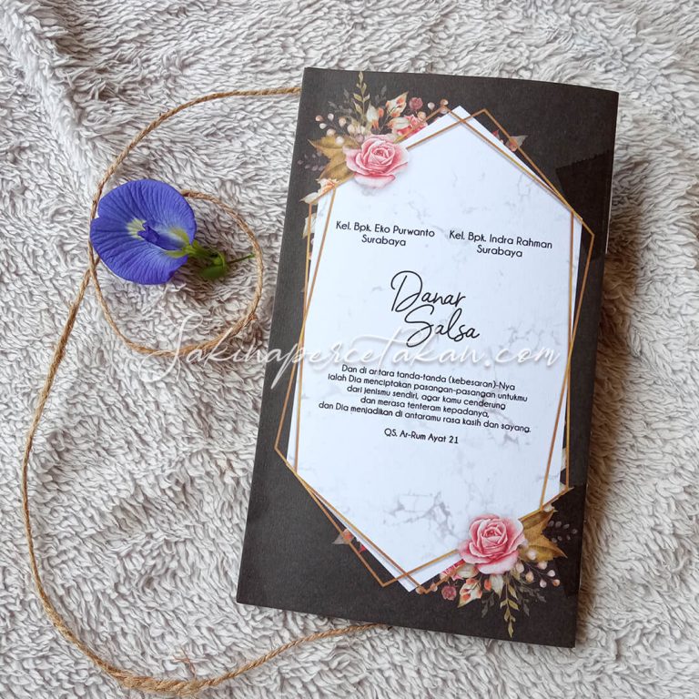 Cetak Undangan Rizki 27 - Sakina Undangan