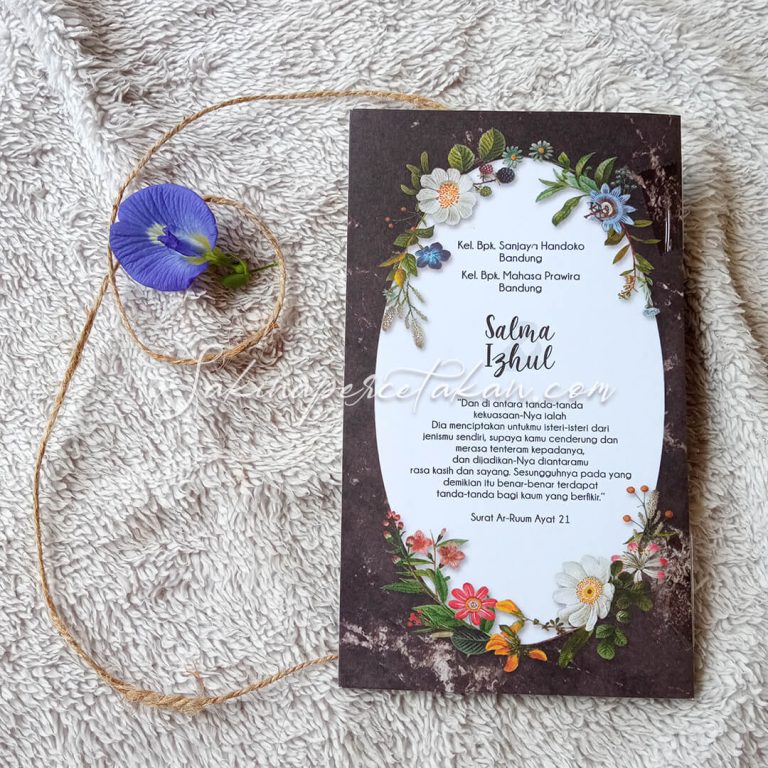 Cetak Undangan Rizki 28 - Sakina Undangan