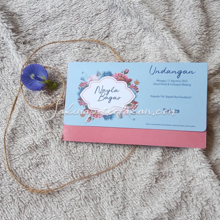 Cetak Undangan Rizki 29 - Sakina Undangan