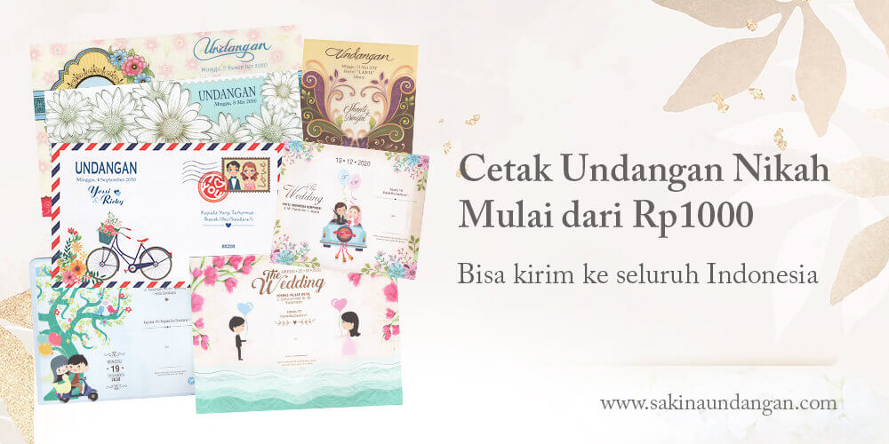 Promo Sakina Undangan