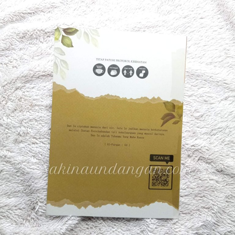 Cetak Undangan Cantik 91 - Sakina Undangan