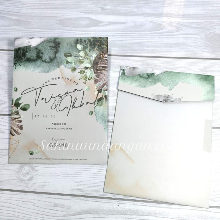 Cetak Undangan GS-010 - Sakina Undangan