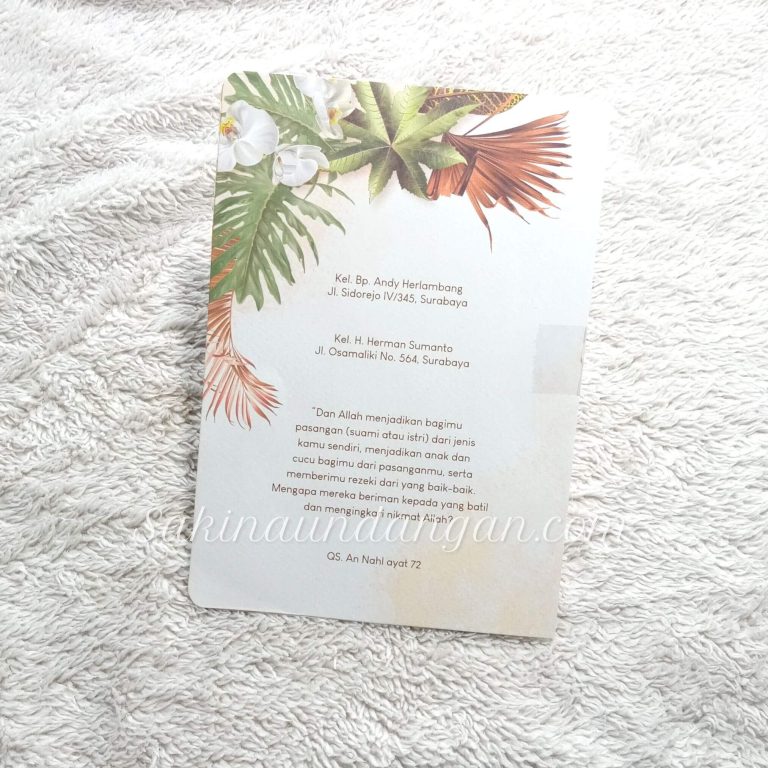Cetak Undangan HC 174 - Sakina Undangan