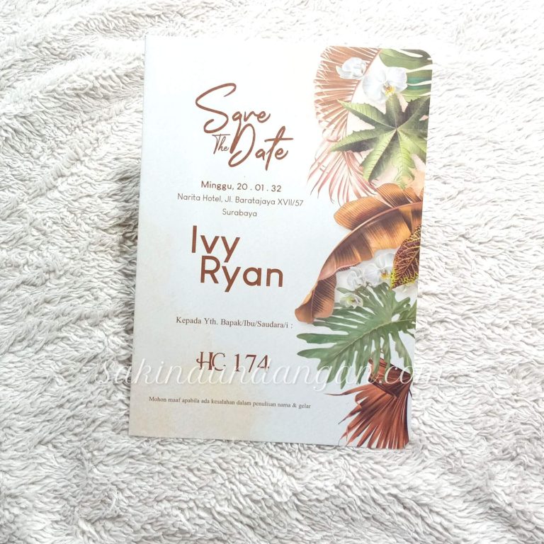 Cetak Undangan HC 174 - Sakina Undangan