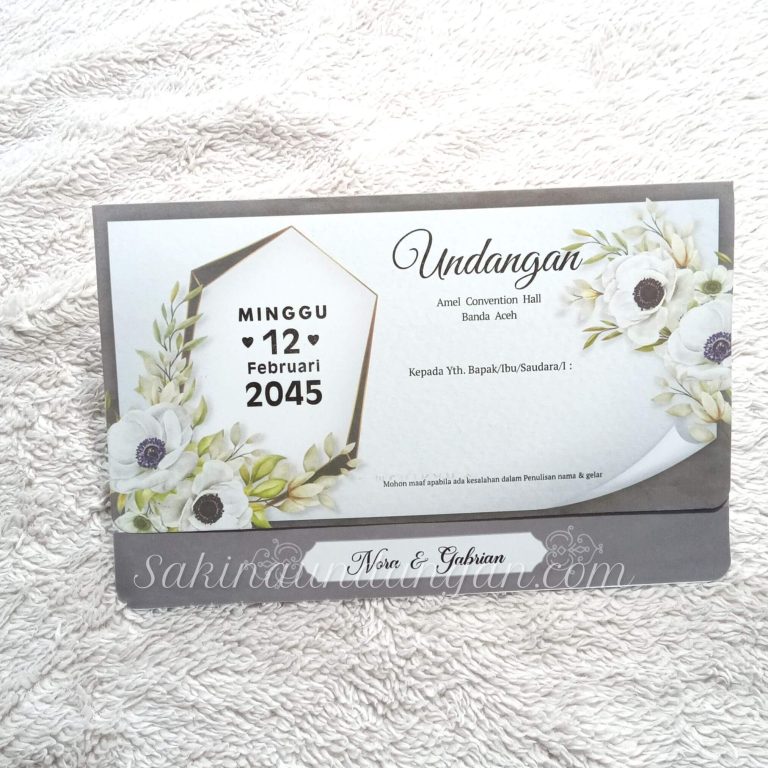 Cetak Undangan Lintang 84 - Sakina Undangan