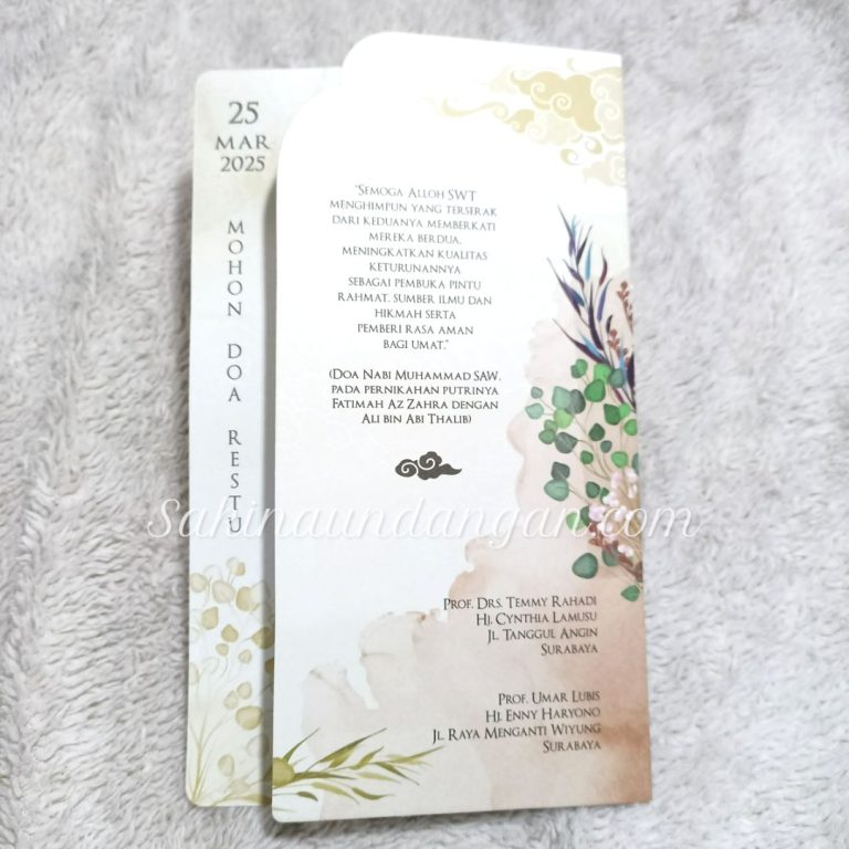 Cetak Undangan Indie 84 - Sakina Undangan