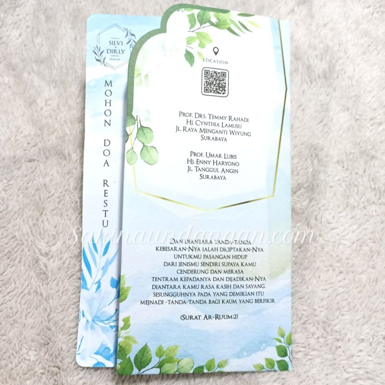 Cetak Undangan Indie 83 - Sakina Undangan